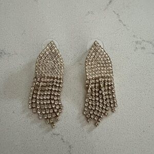 Elegant Gold Dangle Earrings